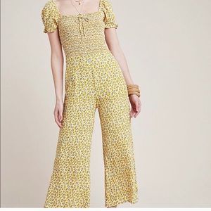 FAITHFUL the BRAND Laszlo Smocked Jumpsuit